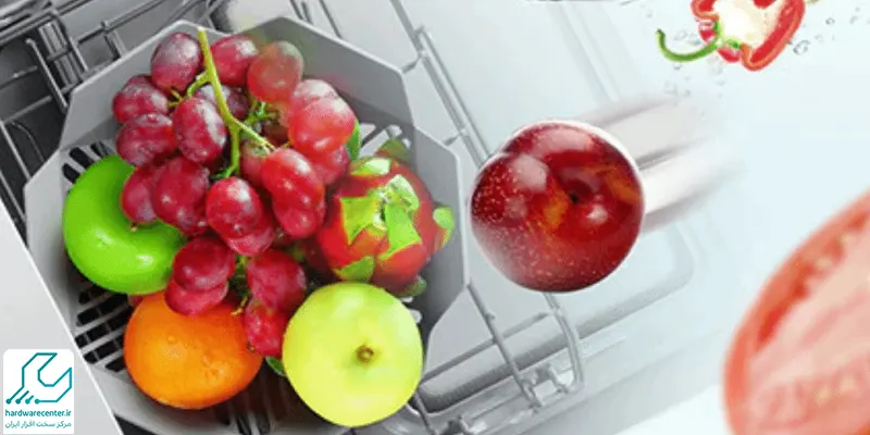 آموزش نحوه شستن میوه در ظرفشویی