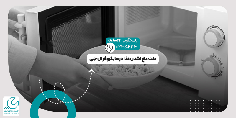 داغ نشدن غذا در مایکروفر